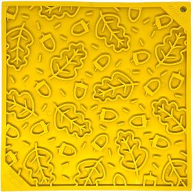 Autumn eMat - Enrichment Lick Mat For Dogs and Cats| Fall Leaves Design | SodaPup