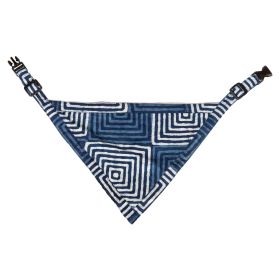 DGS Pet Products Unbugz-It Bandana Large Square Blue 13" x 8" x 0.1" (Color: Square Blue, size: small)