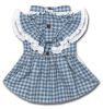 Touchdog 'I love Poochi' Classical Fashion Plaid Dog Dress
